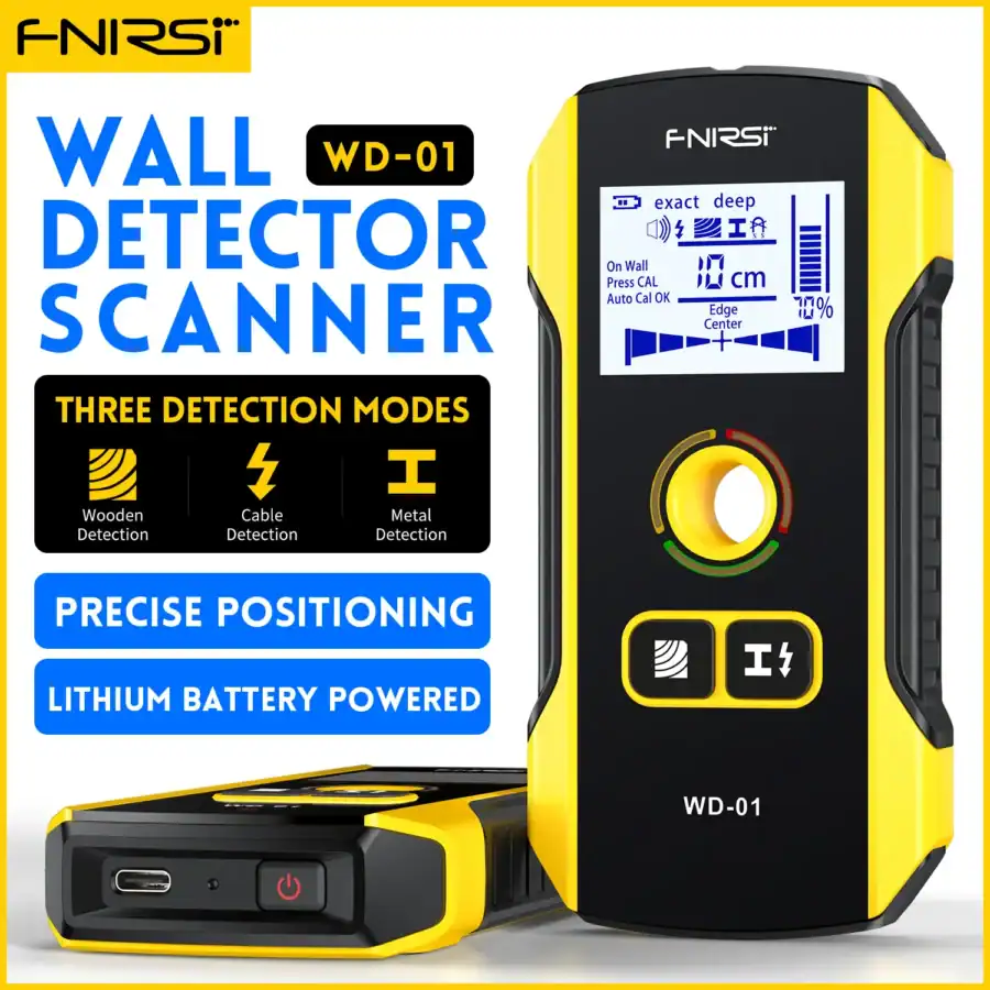 FNIRSI WD-02 Metal Detector Stud Finder Wall Scanner 1