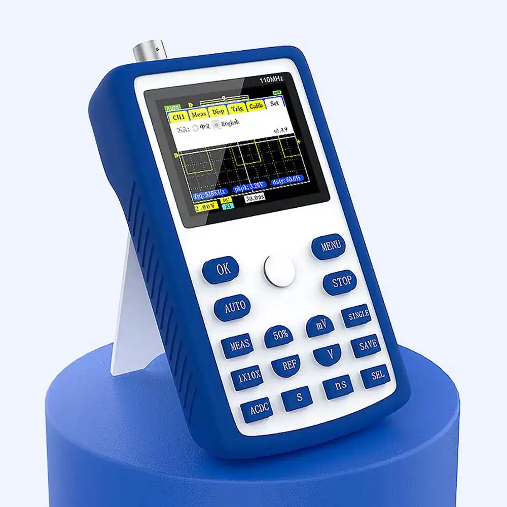 FNIRSI 1C15 Handheld Digital Oscilloscope 110MHz Analog Bandwidth 500MS/s - FNIRSI Oscilloscopes Store in UK FNIRSI 1C15 Handheld Digital Oscilloscope 110MHz Analog Bandwidth 500MS/s 4