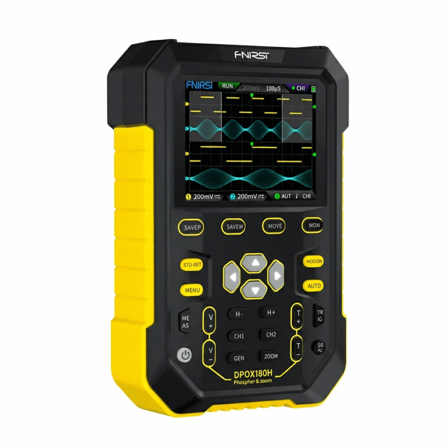 FNIRSI DPOX180H Handheld Digital Oscilloscope Dual Channel 180MHz