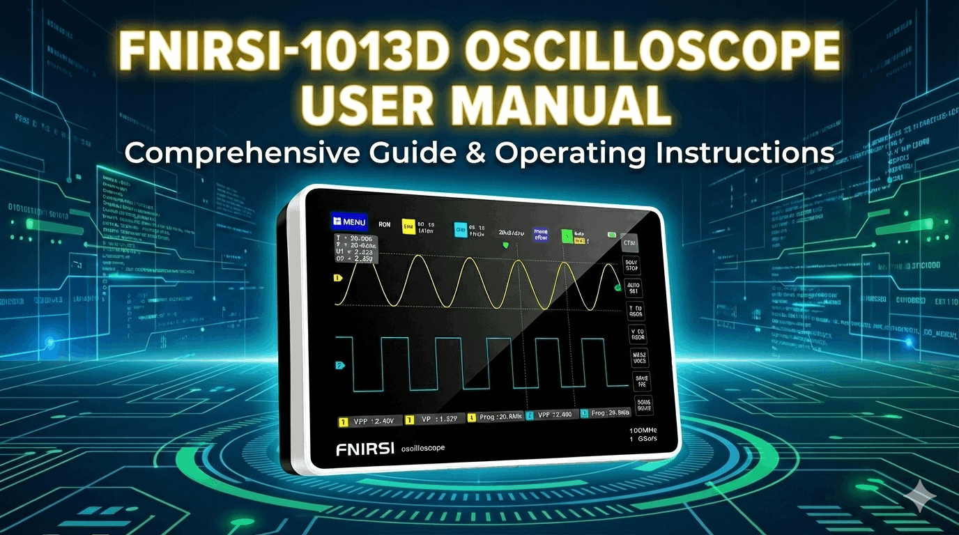FNIRSI-1013D Oscilloscope User Manual