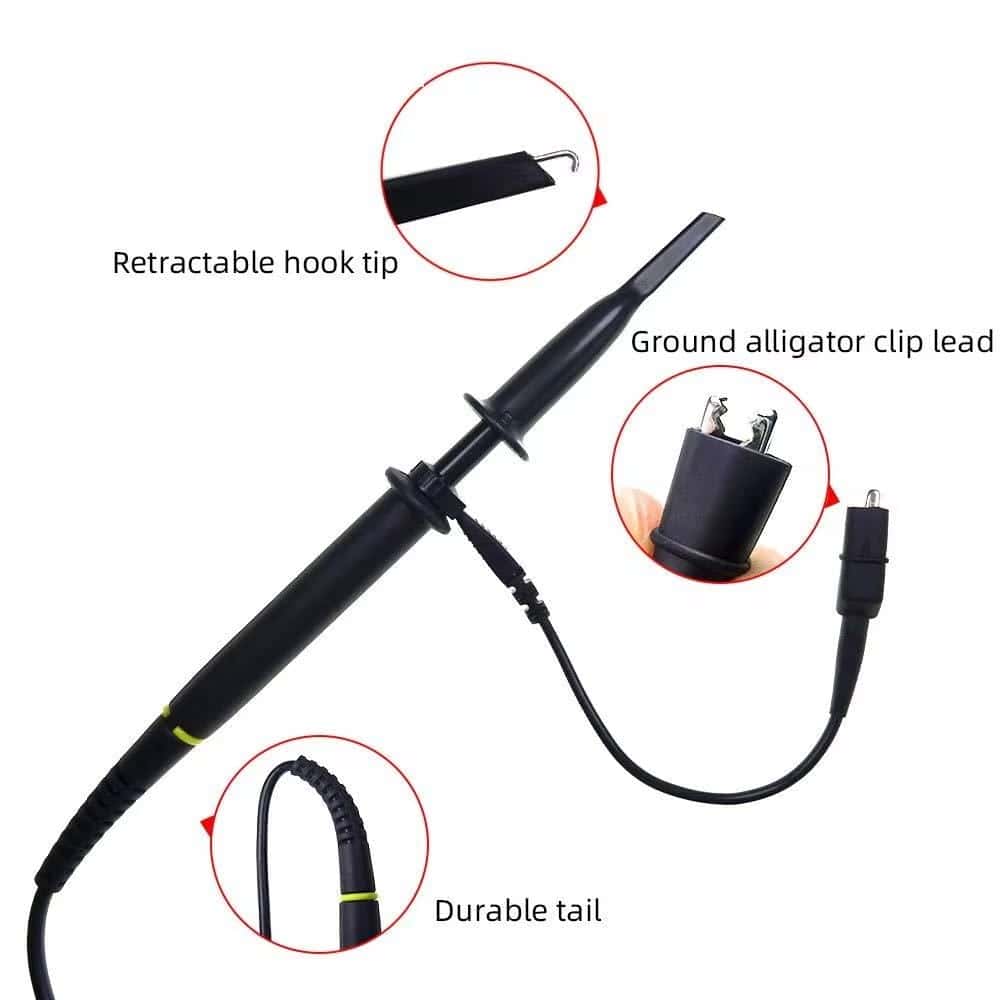 P4100 100MHz High Voltage Oscilloscope Probe 2KV with Accessory Kit 2000V - FNIRSI Oscilloscopes Store in UK P4100 100MHz High Voltage Oscilloscope Probe 2KV with Accessory Kit 2000V - Image 3