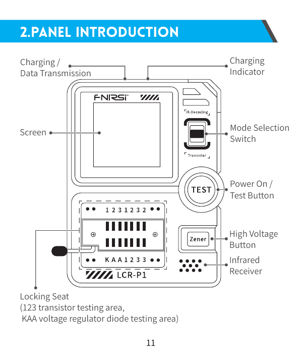 FNIRSI LCR-P1 User Manual - FNIRSI Oscilloscopes Store in UK page 15